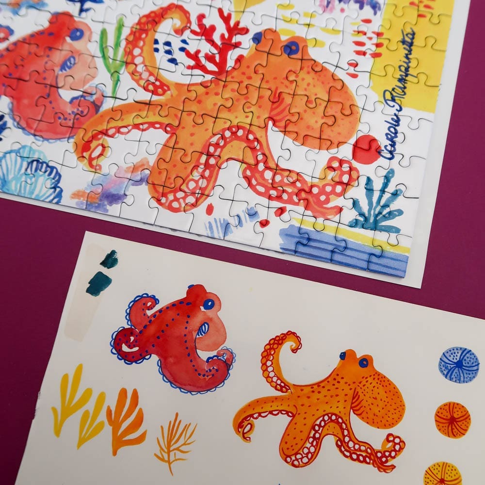 Puzzle - Premier avril - Puzzle - Carole Rampinetta - R Puzzle PremierAvril WEB