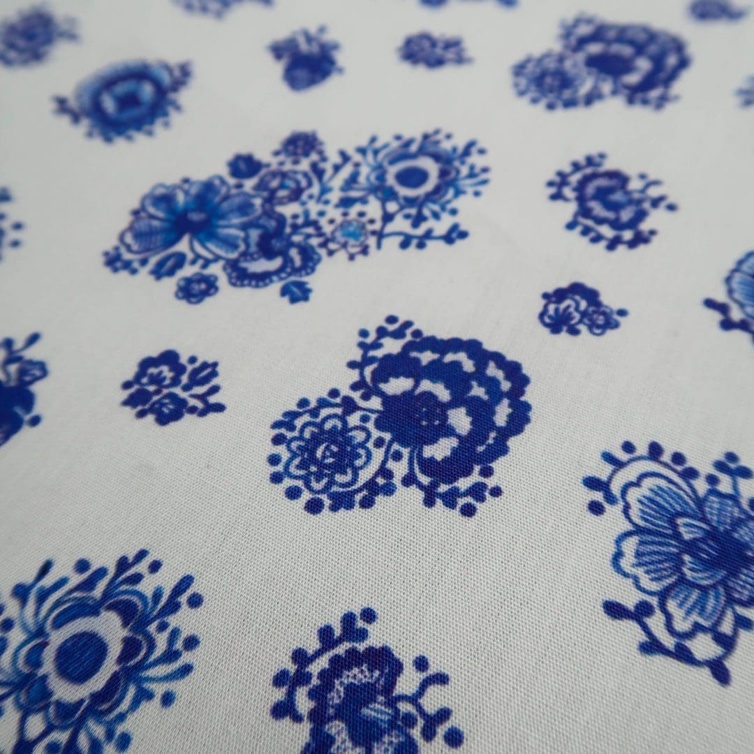 Satin de coton - Porcelaine