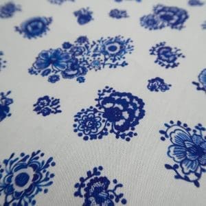 Satin de coton - Porcelaine