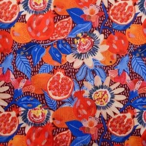 Pr&eacute;-commande - Lycra bi stretch - Grenadine Violine
