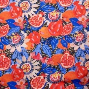 Pr&eacute;-commande - Lycra bi stretch - Grenadine Marine