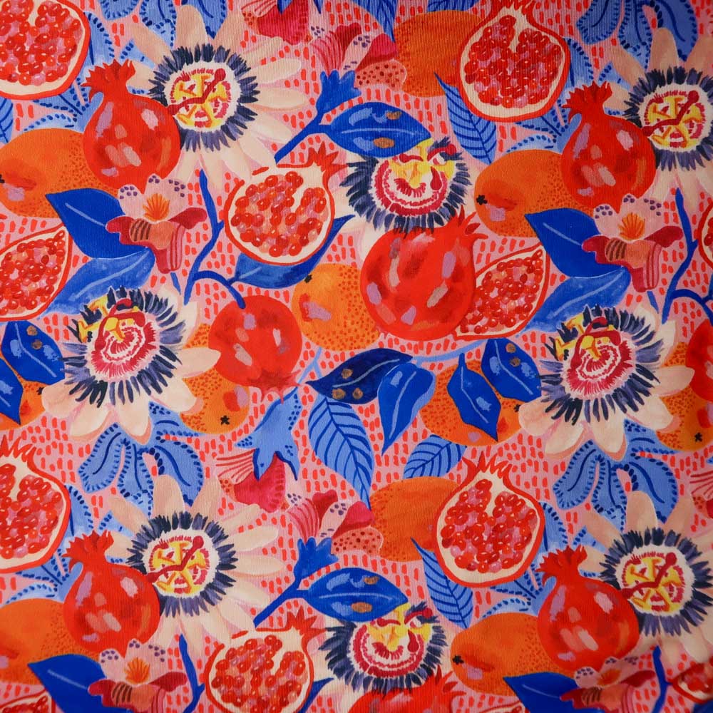 Pré-commande - Jersey de coton - Grenadine rose