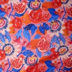 Pr&eacute;-Commande - Satin de coton - Grenadine Rose