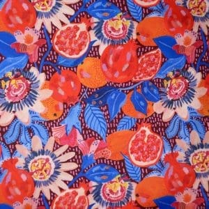 Pr&eacute;-Commande - Satin de coton - Grenadine Violine