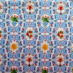 Pr&eacute;-Commande - Satin de coton - Majolique Azur