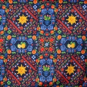 Pr&eacute;-Commande - Satin de coton - Majolique marine