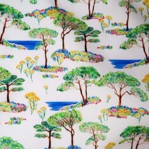 Pr&eacute;-Commande - Satin de coton - Pin&egrave;de