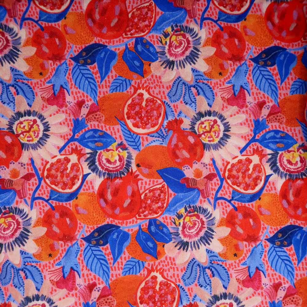 Pré-commande - Gabardine de coton - Grenadine Rose
