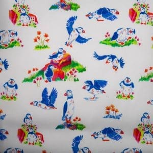 Pr&eacute;-commande - Gabardine de coton - Macareux