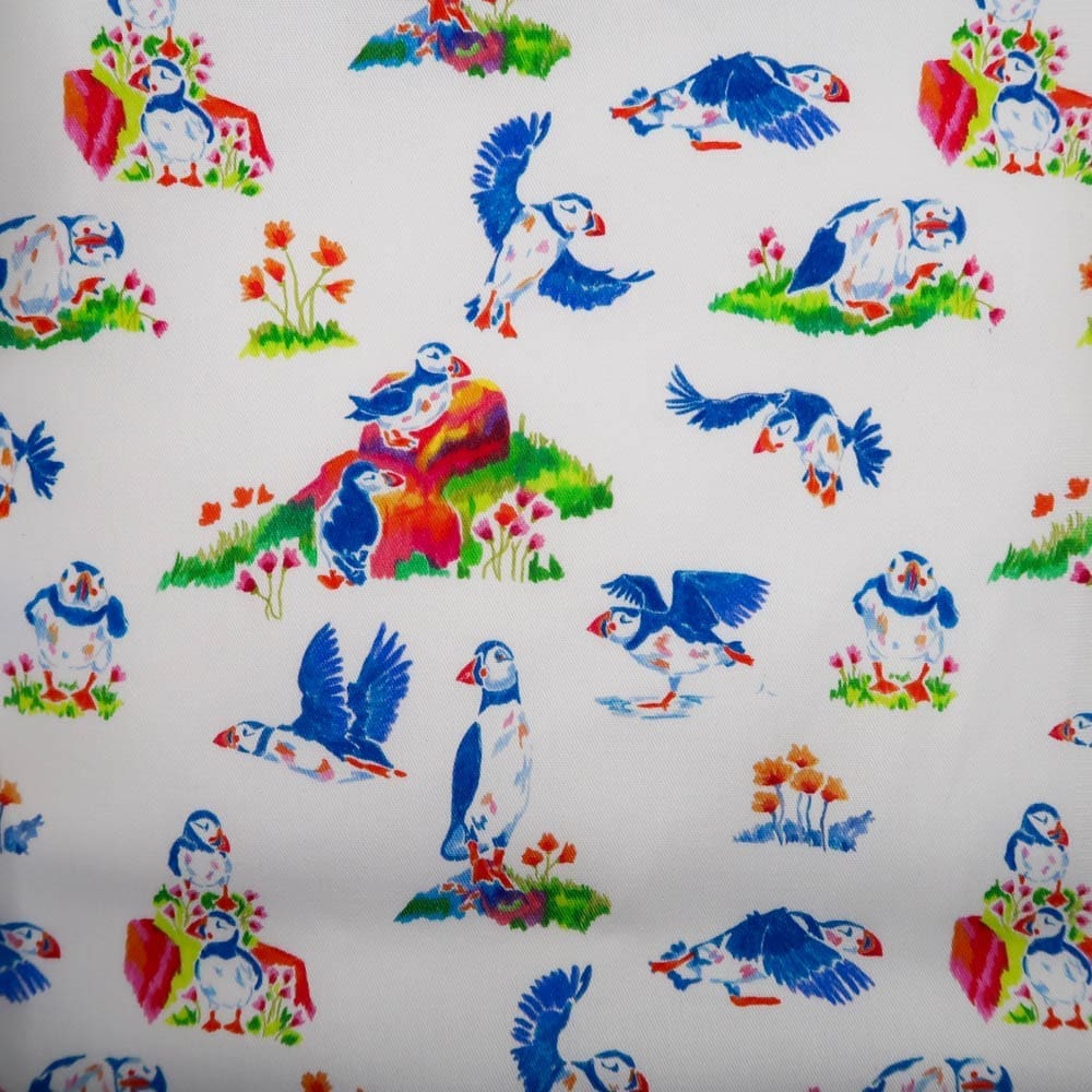 Pré-commande - Gabardine de coton - Macareux