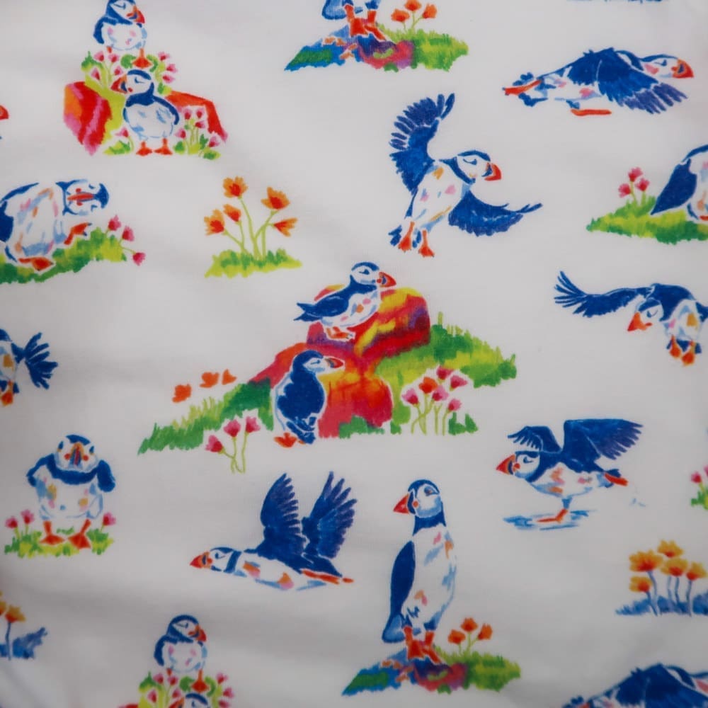 Pré-commande - Jersey de coton - Macareux