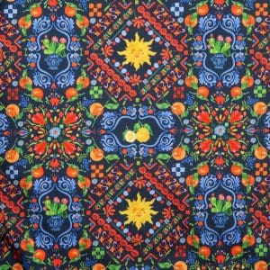 Pr&eacute;-commande - Lycra bi stretch - Majolique marine