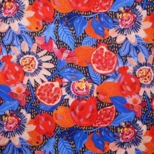 Pré-commande - Twill de viscose - Grenadine Marine