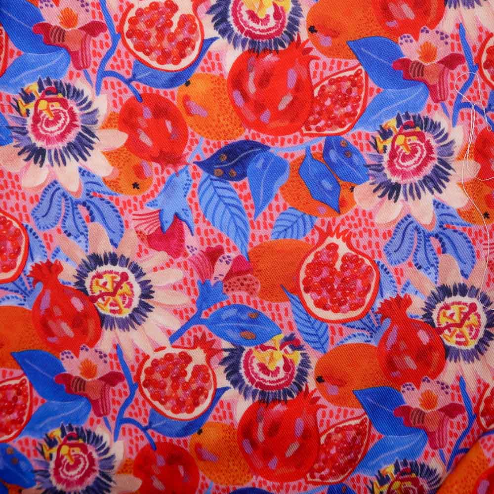 Pré-commande - Twill de viscose - Grenadine Rose