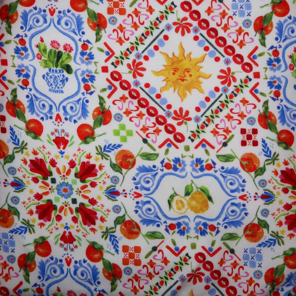 Pré-commande - Twill de viscose - Majolique