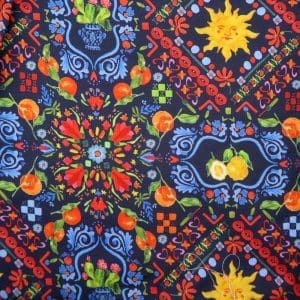 Pré-commande - Twill de viscose - Majolique Marine