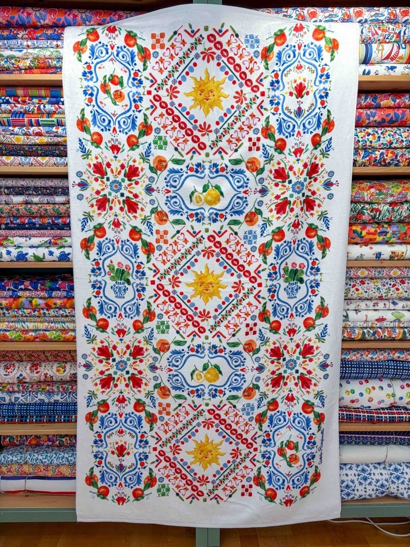 Pré-commande - Serviette de plage - Majolique